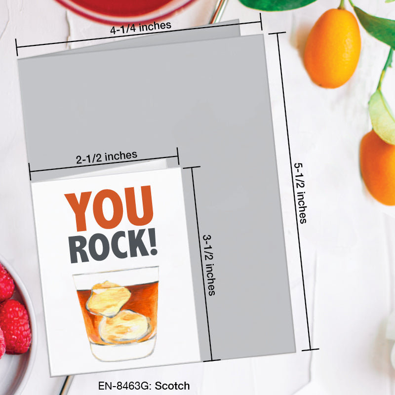 Scotch, Greeting Card (8463G), Enclosure, www.printedcanvas.com