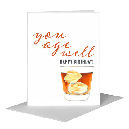 Scotch, Greeting Card (#8463Q) A2 Card Front, www.printedcanvas.com