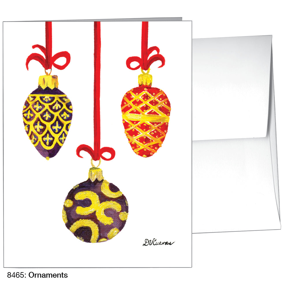 Ornaments, Greeting Card (8465)