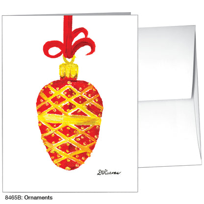 Ornaments, Greeting Card (8465B)