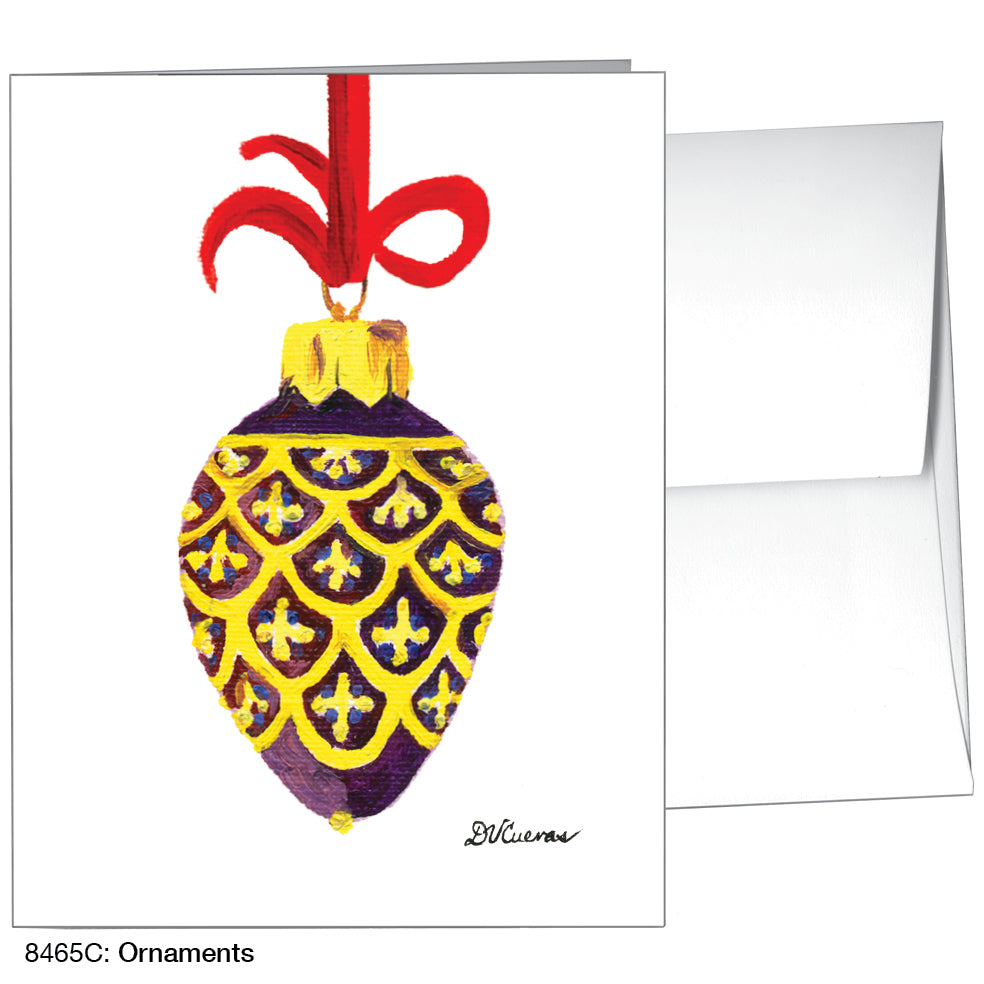 Ornaments, Greeting Card (8465C)