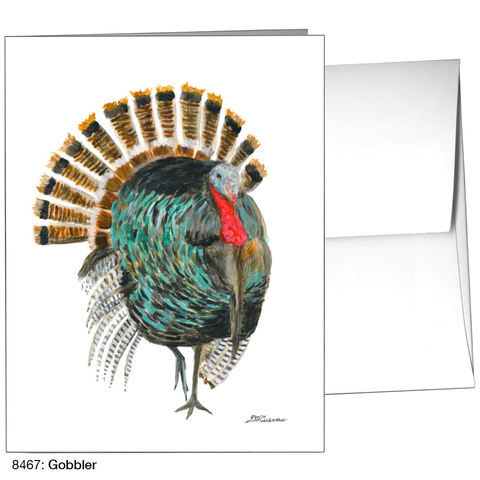 Gobbler, Greeting Card (8467A), A2 Card Front, www.printedcanvas.com