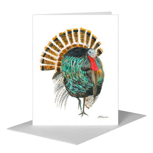 Gobbler, Greeting Card (#8467A) A2 Card Front, www.printedcanvas.com