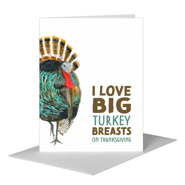 Gobbler, Greeting Card (#8467H) A2 Card Front, www.printedcanvas.com