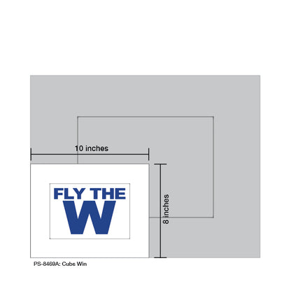 Cubs Win, Print (#8469A)