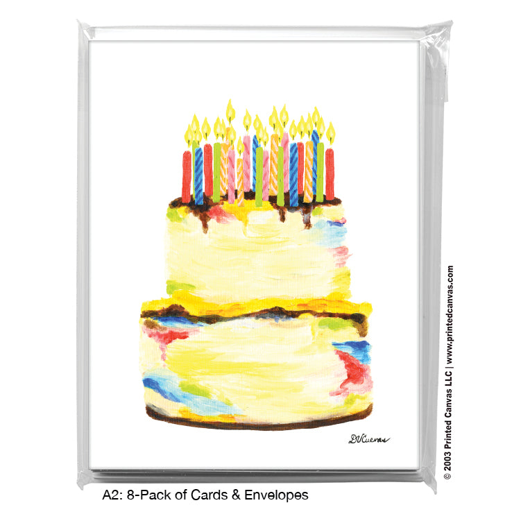 Birthday Cake, Greeting Card (#8470AB)