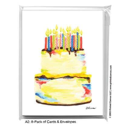Birthday Cake, Greeting Card (#8470AB)