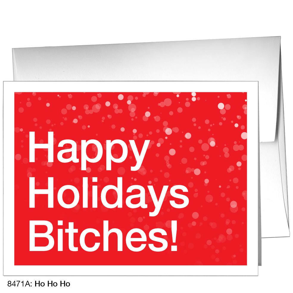 Ho Ho Ho, Greeting Card (8471A), A2, printedcanvas.com
