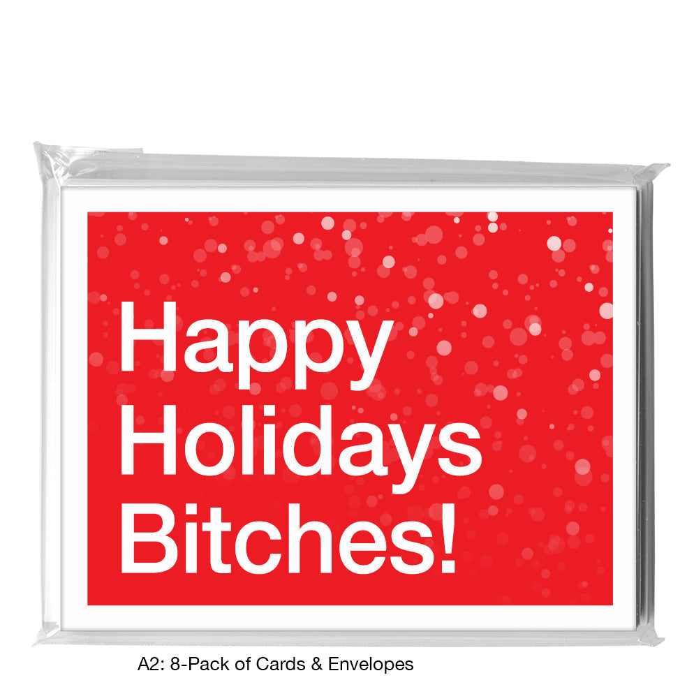 Ho Ho Ho, Greeting Card (8471A), A2 8-Pack, printedcanvas.com