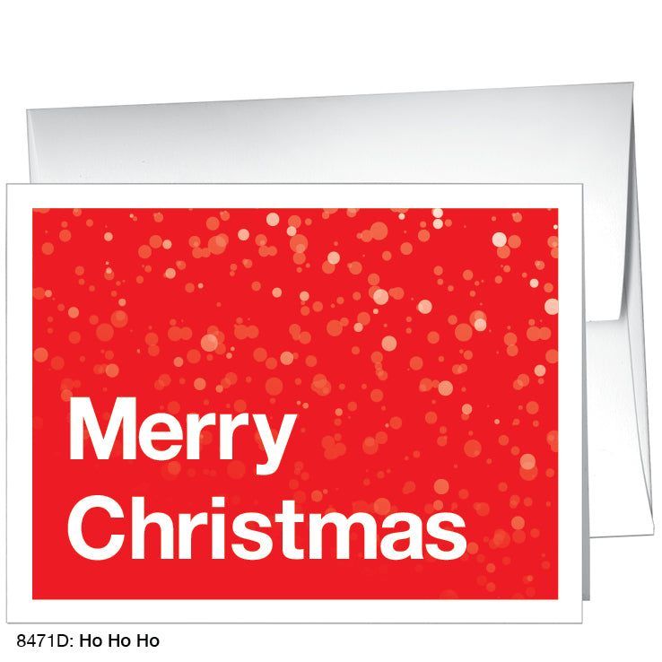 Ho Ho Ho, Greeting Card (#8471D)