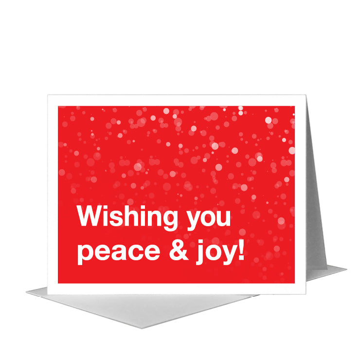 Ho Ho Ho, Greeting Card (#8471E) A2 Card Front, www.printedcanvas.com