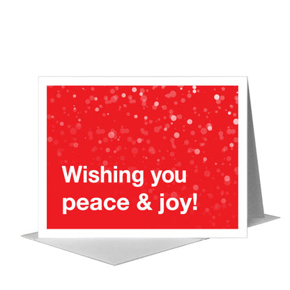 Ho Ho Ho, Greeting Card (#8471E) A2 Card Front, www.printedcanvas.com