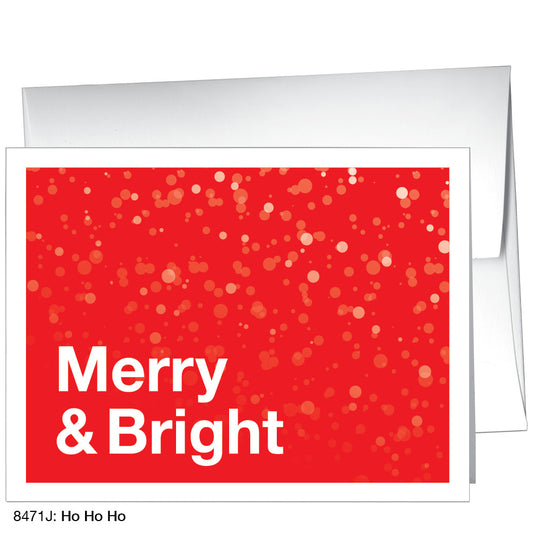 Ho Ho Ho, Greeting Card (8471J), A2 Card, www.printedcanvas.com