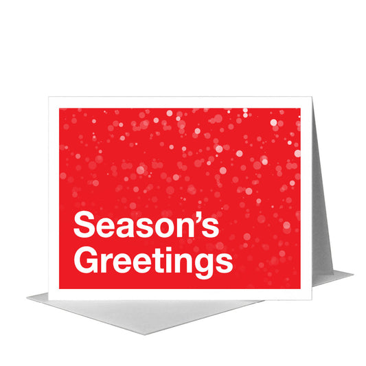 Ho Ho Ho, Greeting Card (#8471K) A2 Card Front, www.printedcanvas.com