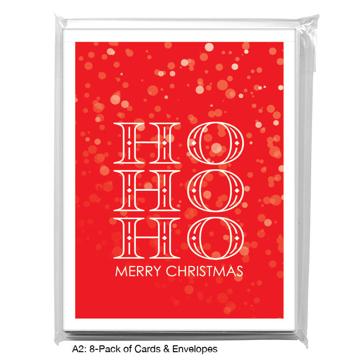Ho Ho Ho, Greeting Card (#8471N)