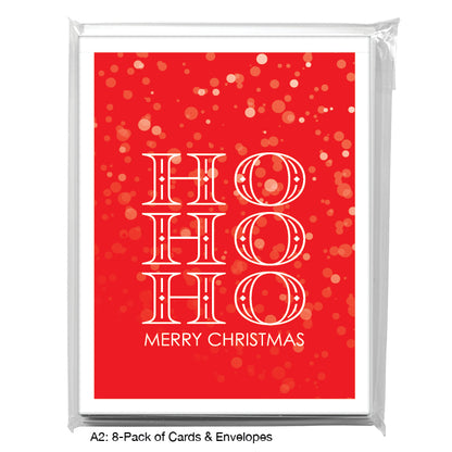 Ho Ho Ho, Greeting Card (#8471N)