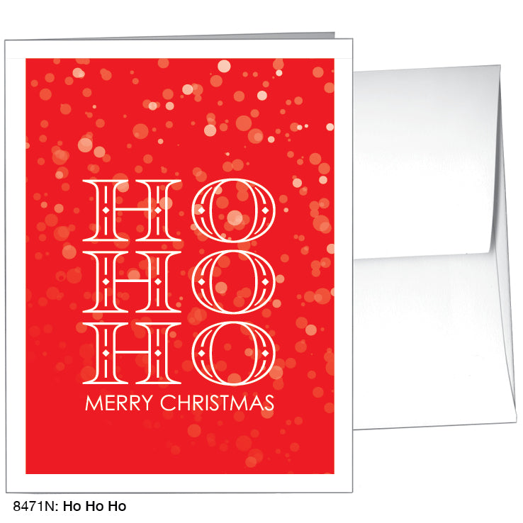 Ho Ho Ho, Greeting Card (#8471N)