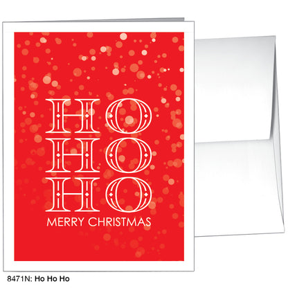 Ho Ho Ho, Greeting Card (#8471N)