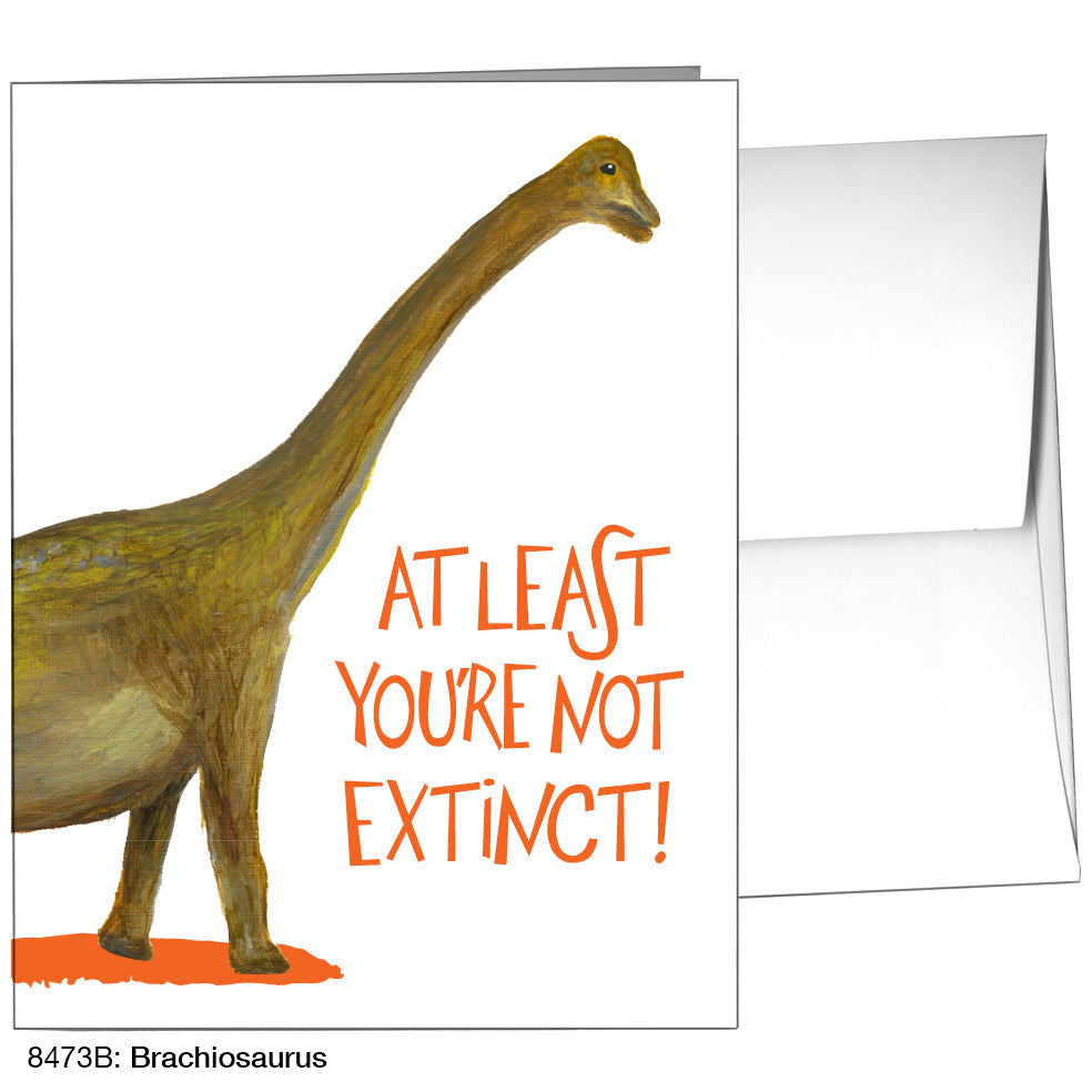 Brachiosaurus, Greeting Card (8473B), A2, printedcanvas.com