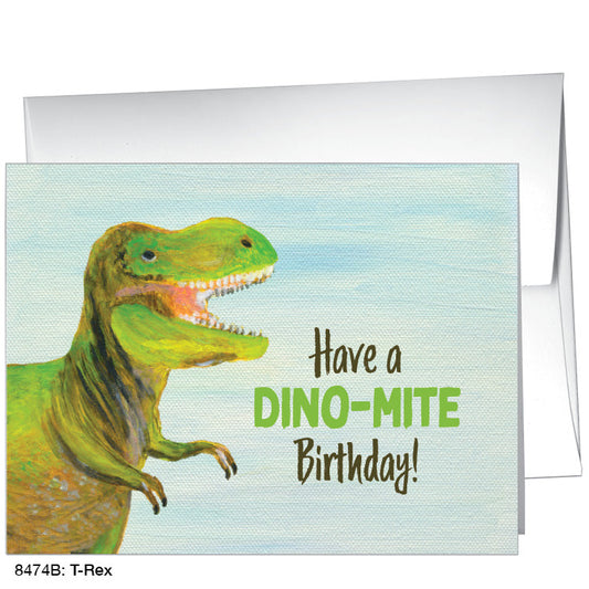 T-Rex, Greeting Card (8474B)