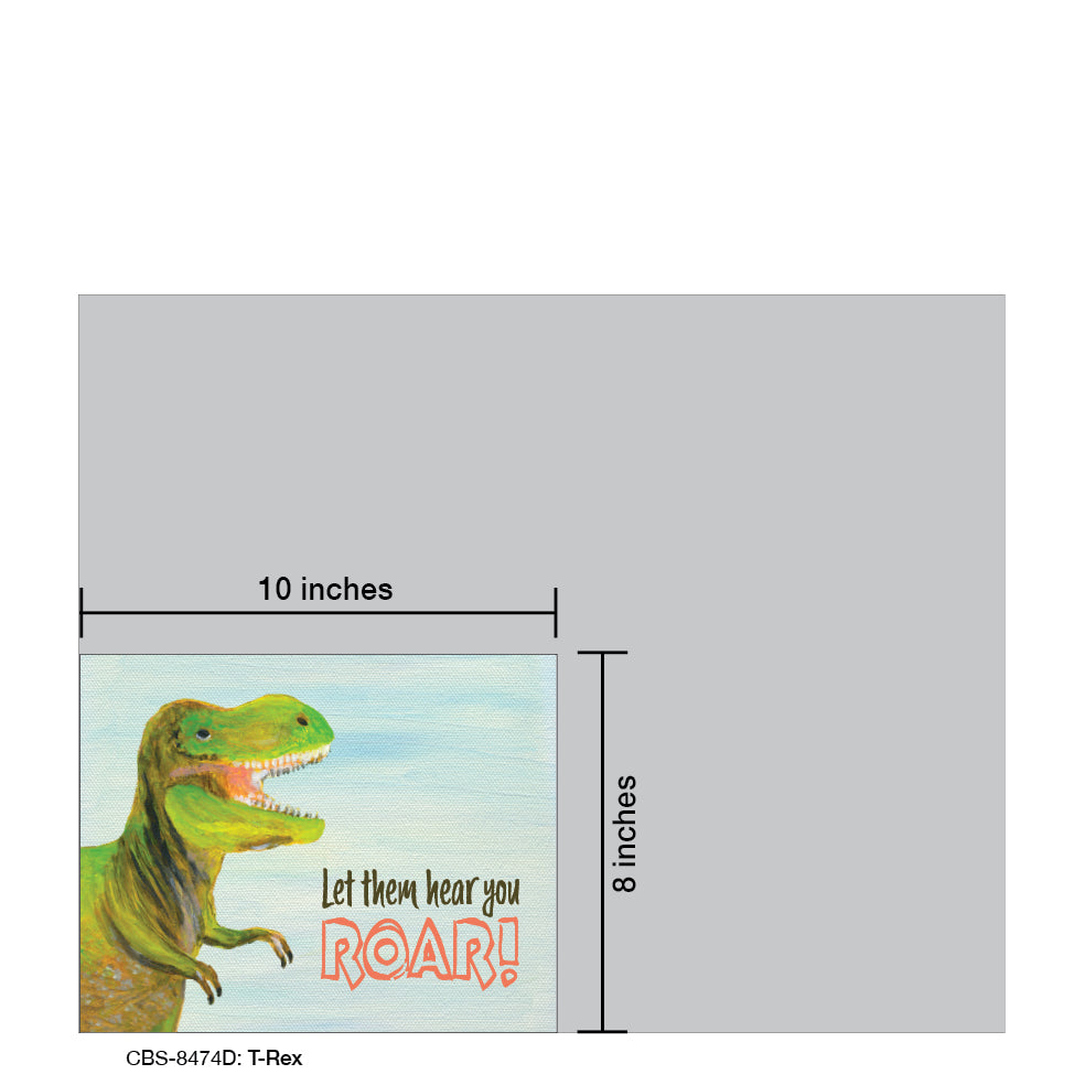 T-Rex, Card Board (8474D)