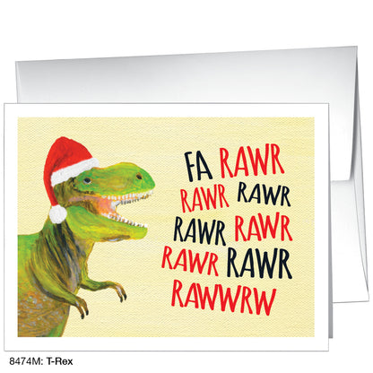 T-Rex, Greeting Card (8474M)