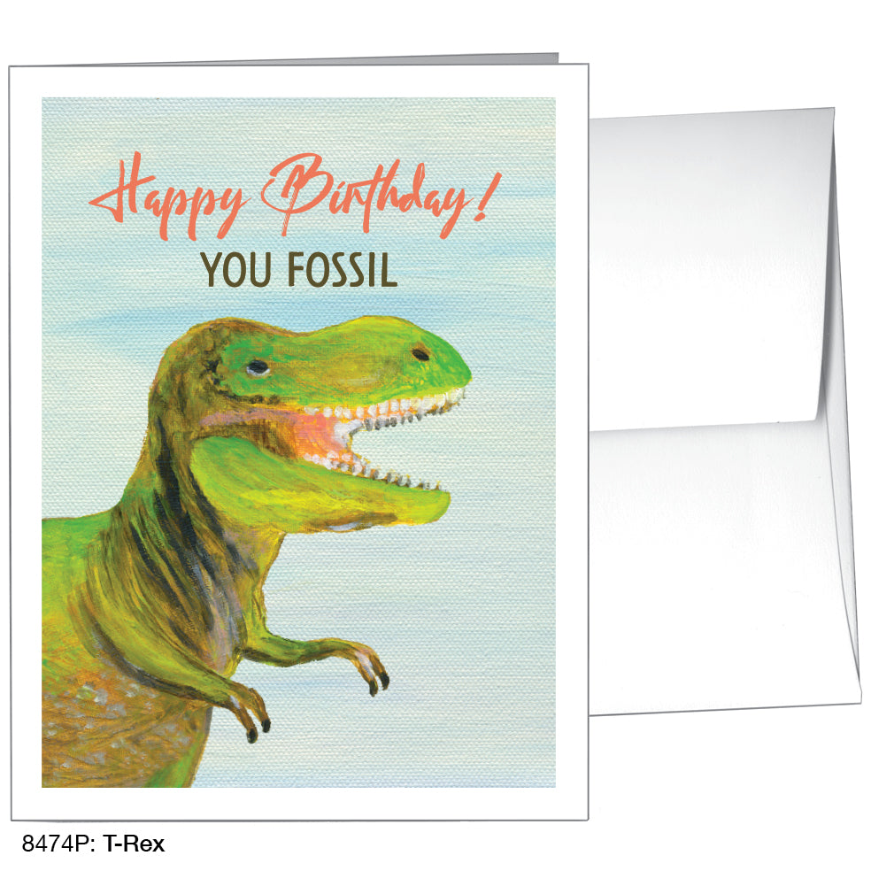 T-Rex, Greeting Card (8474P)