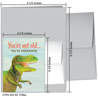 T-Rex, Greeting Card (8474S)