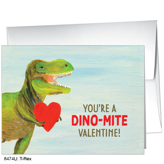 T-Rex, Greeting Card (8474U)