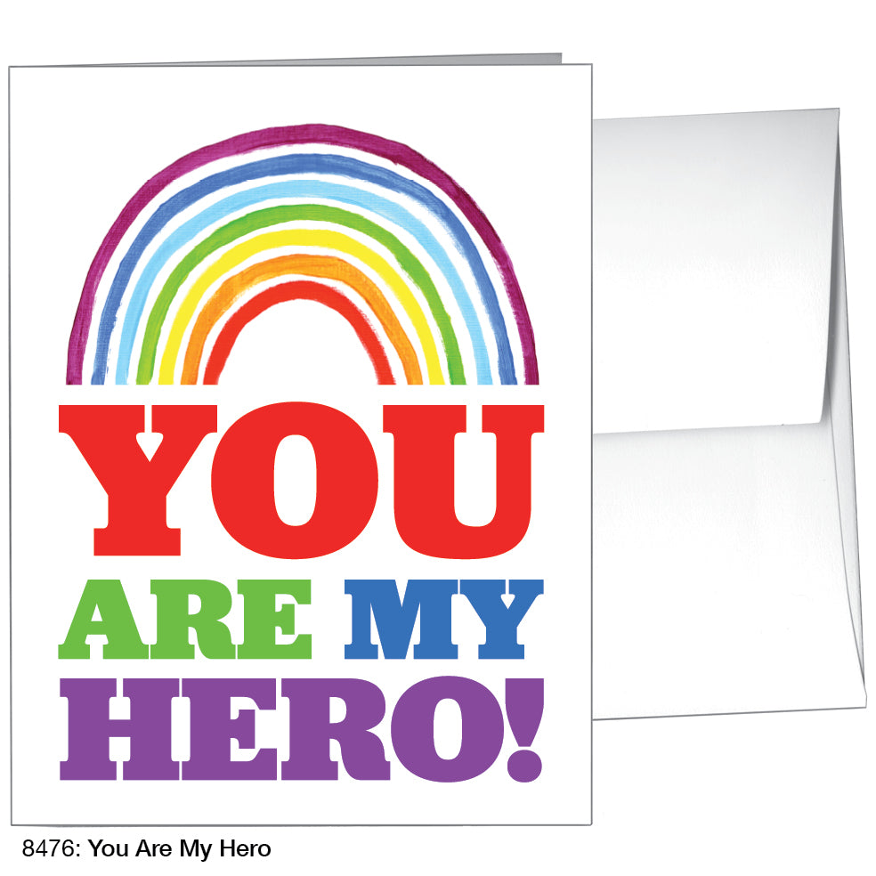 You Are My Hero, Greeting Card (8476), A2, printedcanvas.com