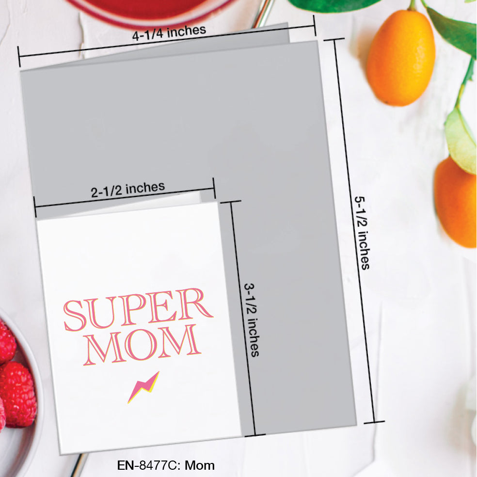 Mom, Greeting Card (#8477C)