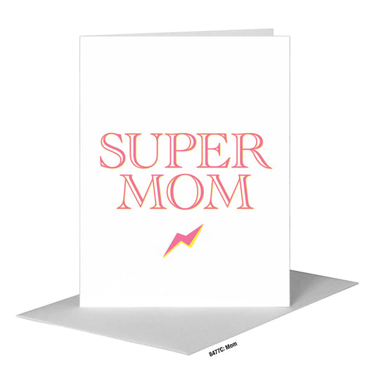 Mom, Greeting Card (#8477C)