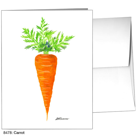 Carrot, Greeting Card (8478), A2, printedcanvas.com