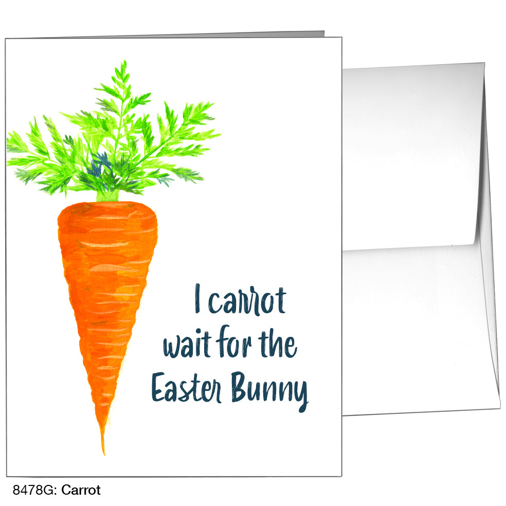 Carrot, Greeting Card (8478G)