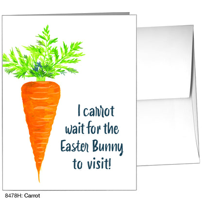 Carrot, Greeting Card (8478H)