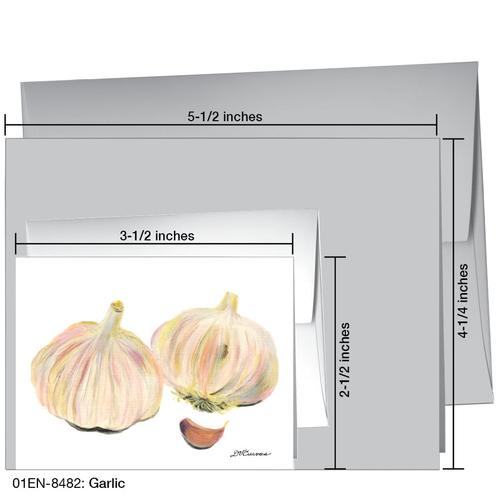 Garlic, Greeting Card (8482)