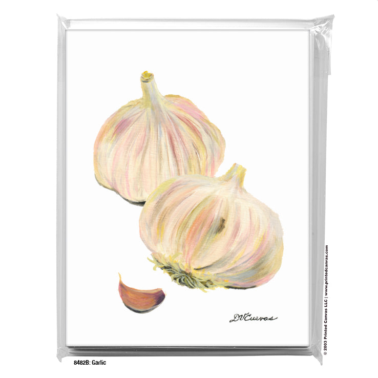 Garlic, Greeting Card (#8482B)