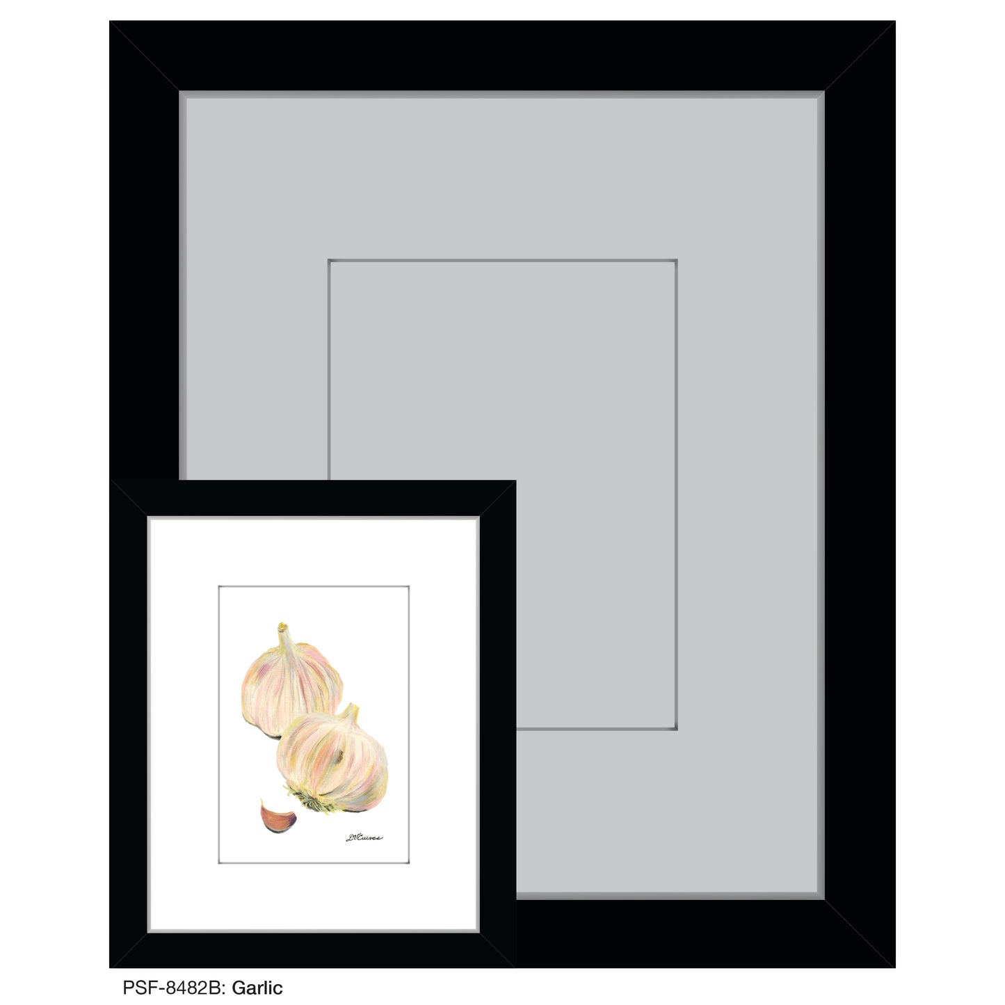 Garlic, Print (#8482B)
