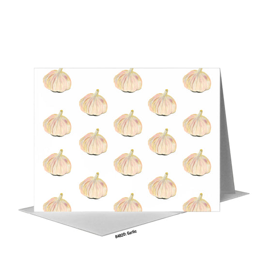 Garlic, Greeting Card (#8482D)