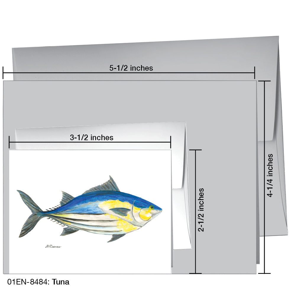 Tuna, Greeting Card (8484), Enclosure, printedcanvas.com