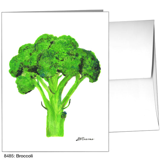 Broccoli, Greeting Card (8485A), A2 Card Front, www.printedcanvas.com