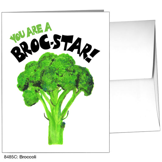 Broccoli, Greeting Card (8485C), A2, printedcanvas.com
