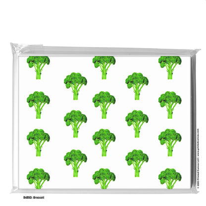Broccoli, Greeting Card (#8485D)