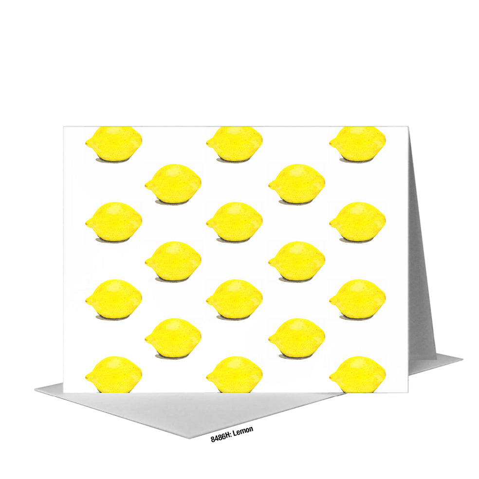Lemon, Greeting Card (#8486H)