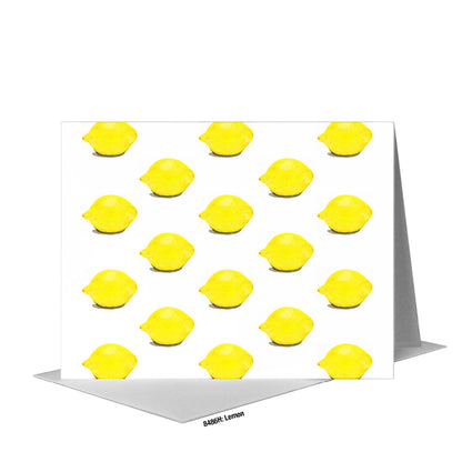 Lemon, Greeting Card (#8486H)
