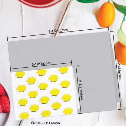 Lemon, Greeting Card (#8486H)