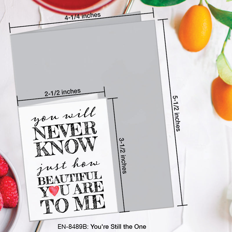 You're Still the One, Greeting Card (8489B), Enclosure, www.printedcanvas.com