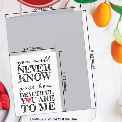 You're Still the One, Greeting Card (8489B), Enclosure, www.printedcanvas.com