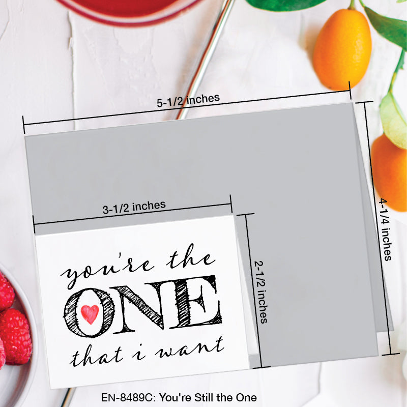You're Still the One, Greeting Card (8489C), Enclosure, www.printedcanvas.com