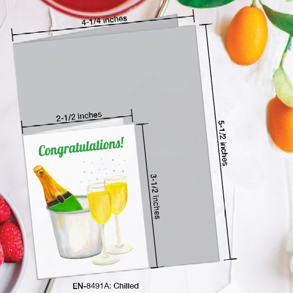 Chilled, Greeting Card (8491A), Enclosure, www.printedcanvas.com